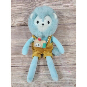 Manhattan Toy Natural Historian Plush Lemur Stuffed Animal Blue Camera 11.5"
